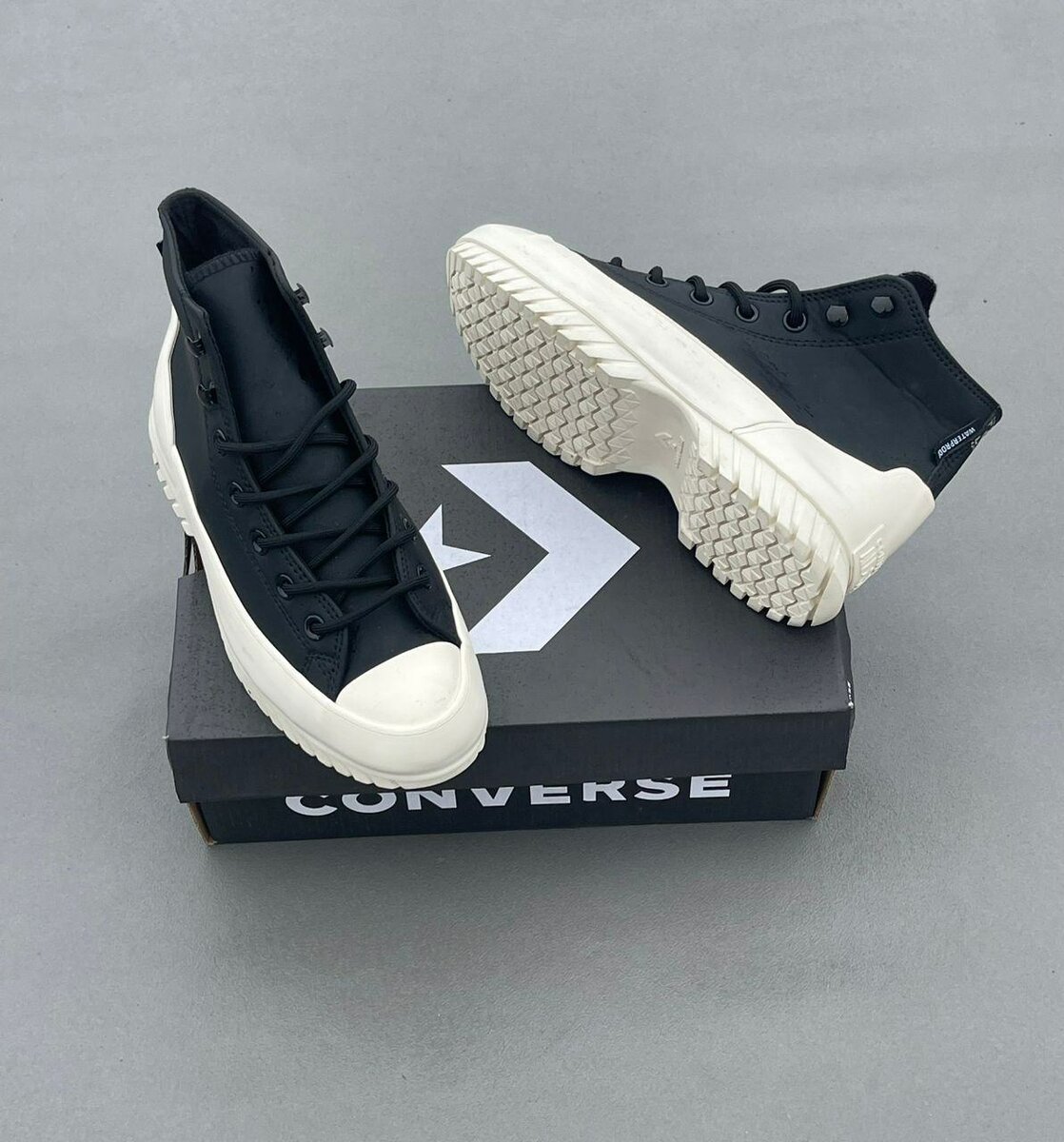Baskets Hautes Noires Homme