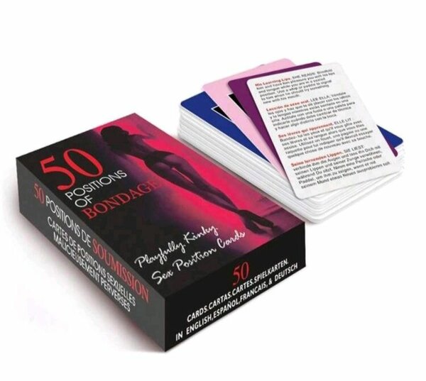 Cartes érotiques bondage