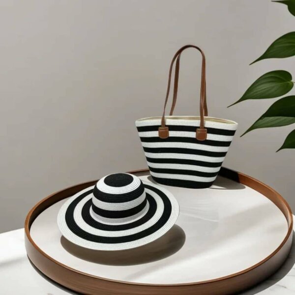 Set Chapeau et Sac Plage Stylé