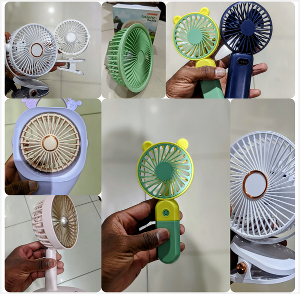 Rechargable Desk fans