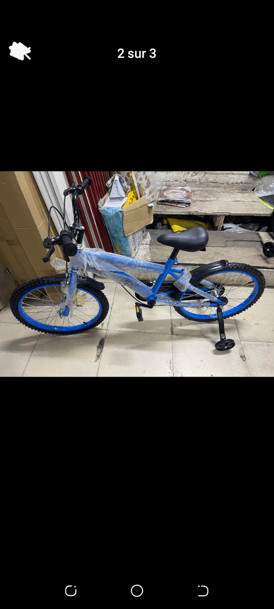 Vélo enfant coloré 20 pouces