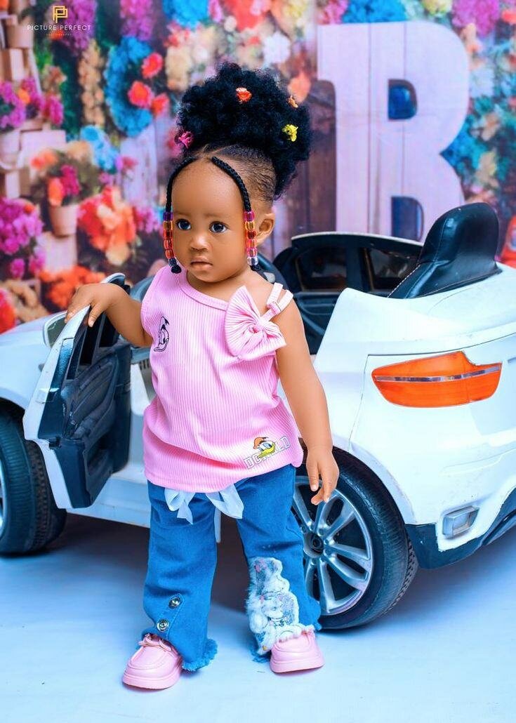 Postiche enfant afro bouclée