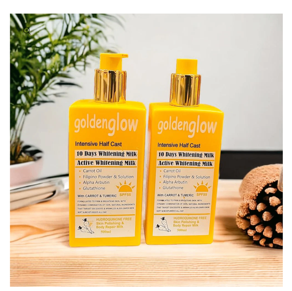 Golden glow lotion
