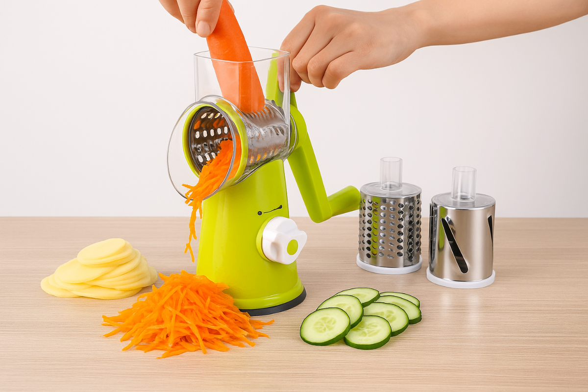 Râpe à légumes multifonction