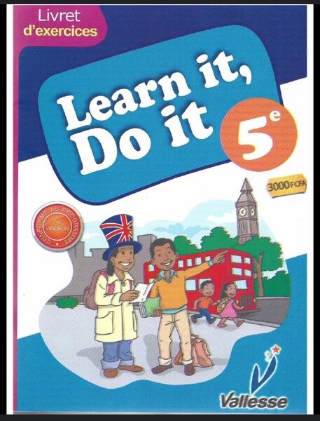 Livret d'exercices anglais