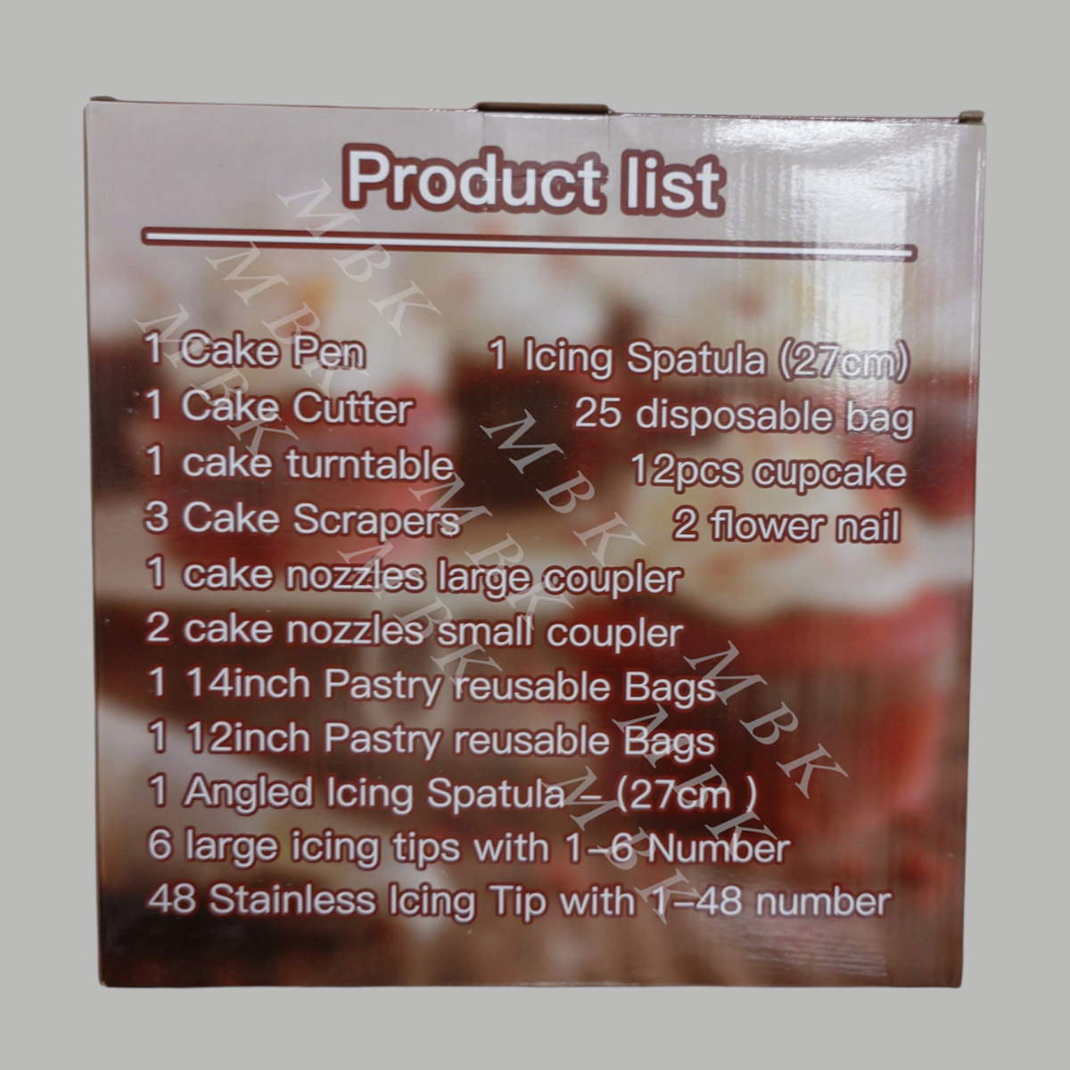 Kit de Décoration de Gâteaux