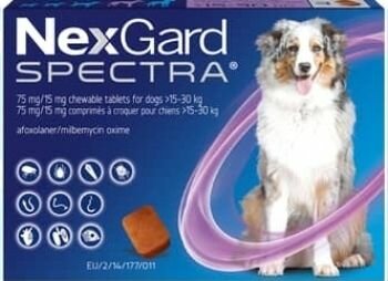 NexGard Spectra pour Chiens Moyens