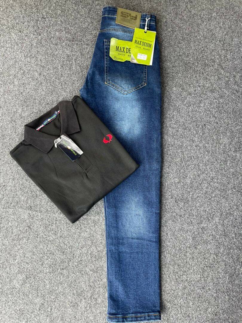 Suitable Club T Shirts with Jeans Trousers For Men