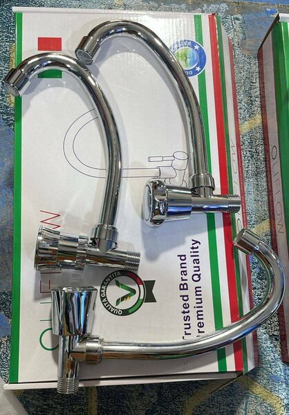 Robinet Mitigeur Chrome Élégant