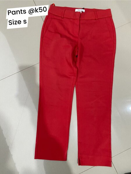 Pants Red