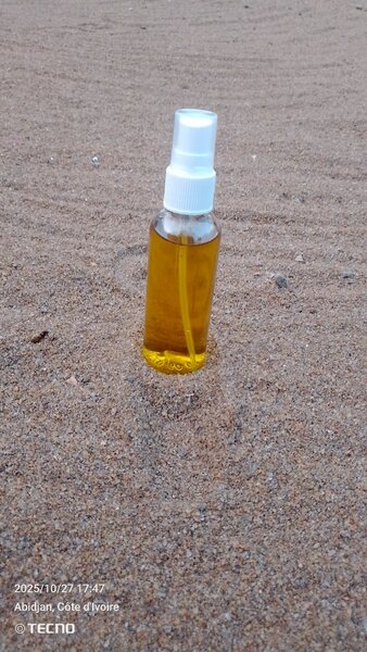 Spray hydratant cheveux,barbes