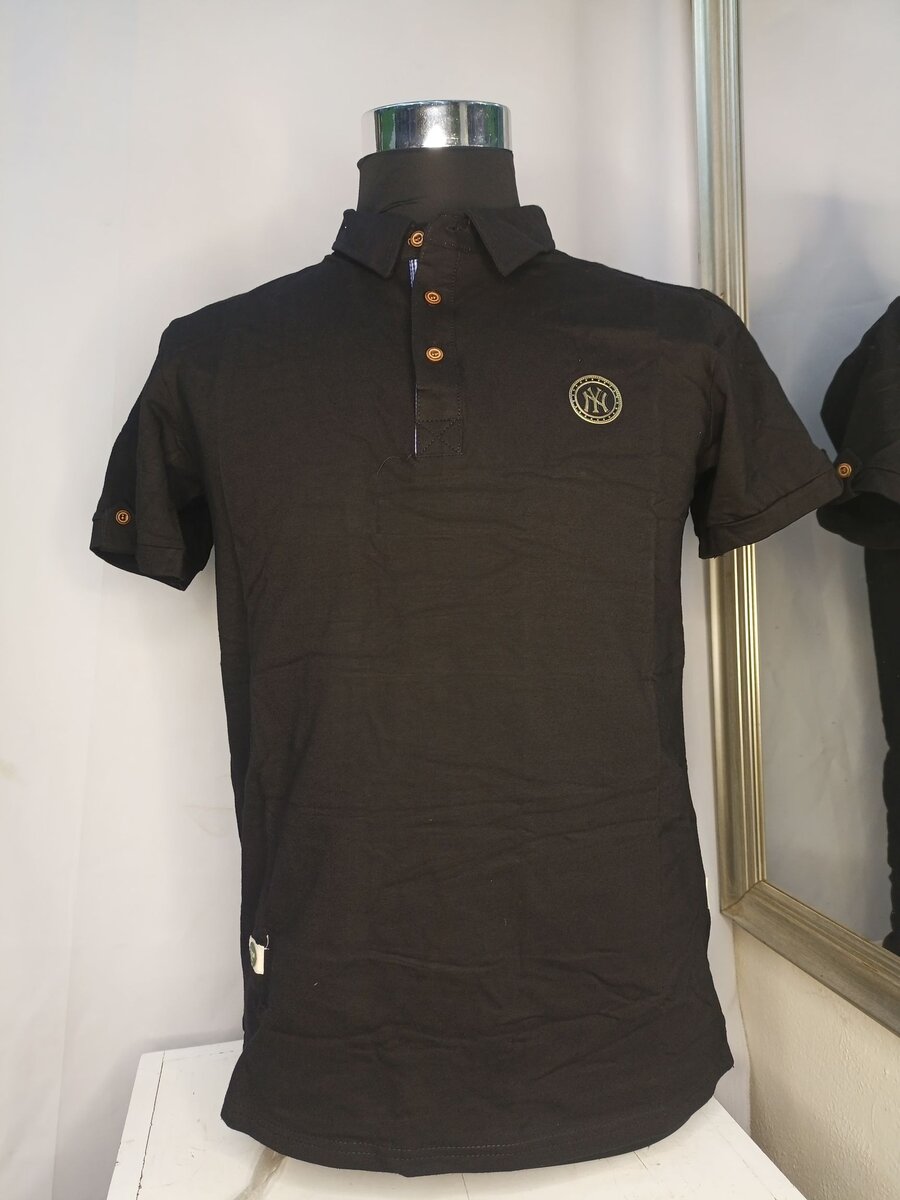 Nice men's polo shirt black