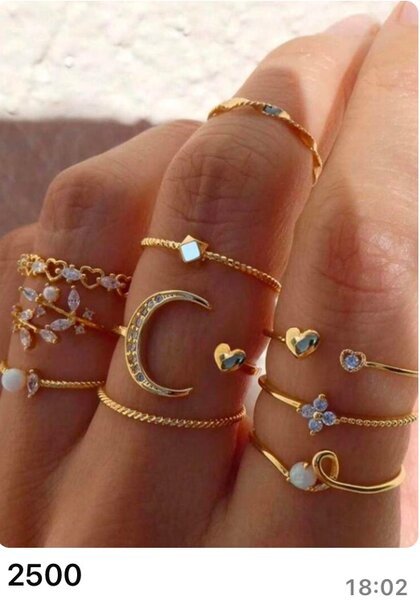 Bague complet femme