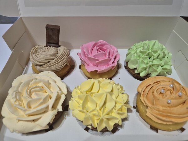 Cupcakes décoratifs floraux