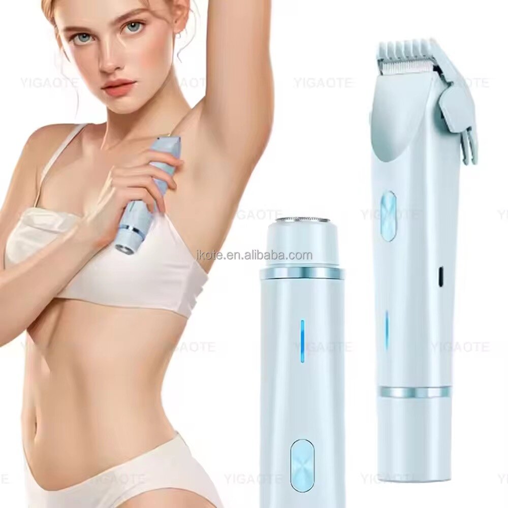 Épilateur féminin 2 en 1 rechargeable