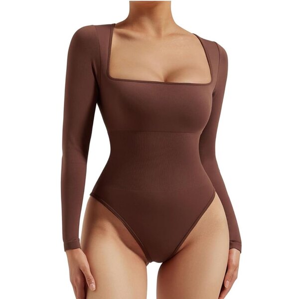 Body ajusté manches longues