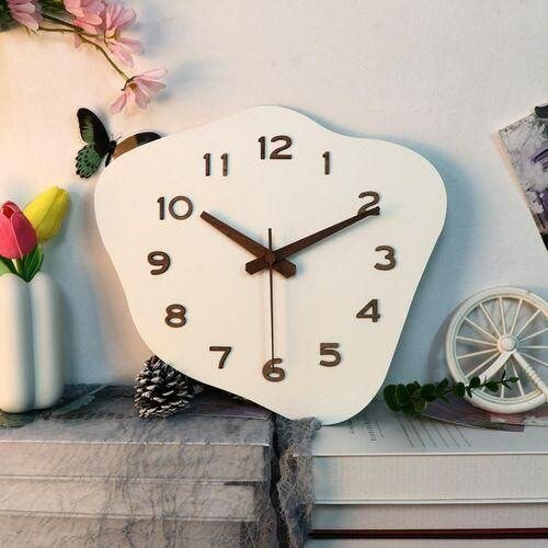 White wall clock