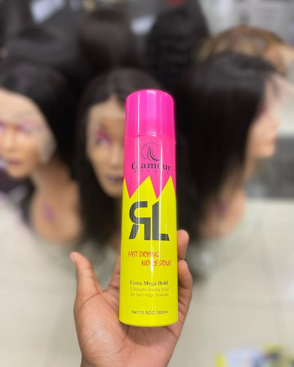 Frontal hair glue spray (glamour)