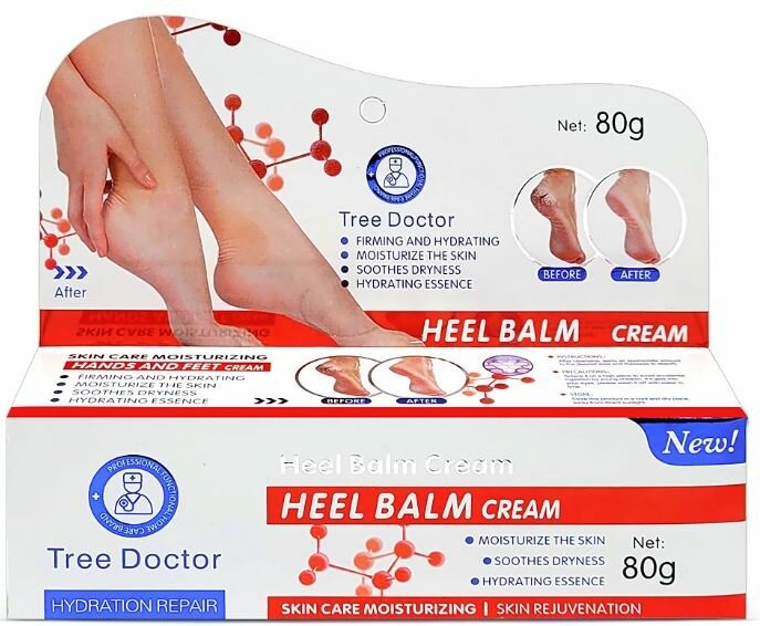 TREE DOCTOR HEEL BALM HYDRATION REPAIR CREAM 80G