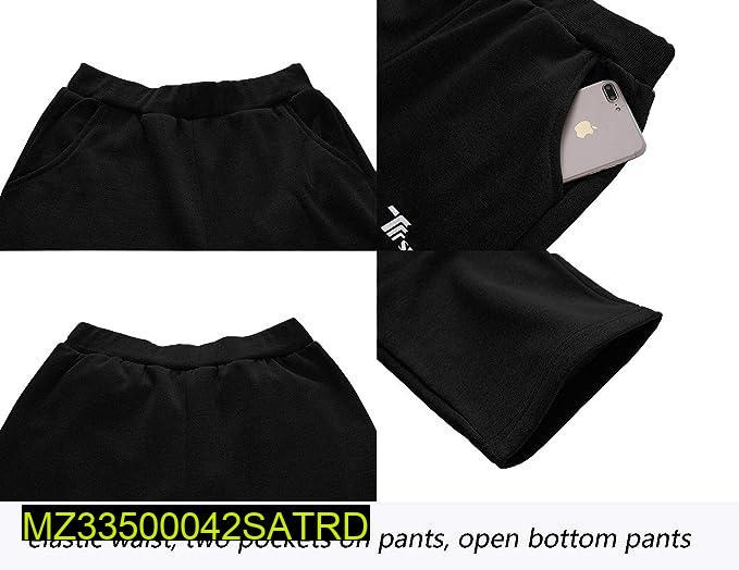 2 PCs Men Sitcheed Polyester Falees Printed Track Suit