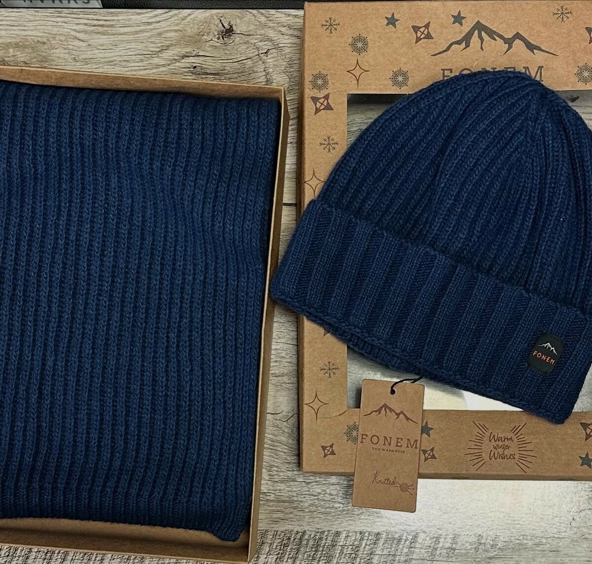 Комплект шапка/шарф 