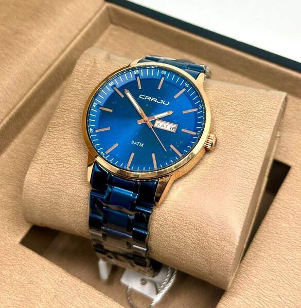 Montre élégante hommes Crrju