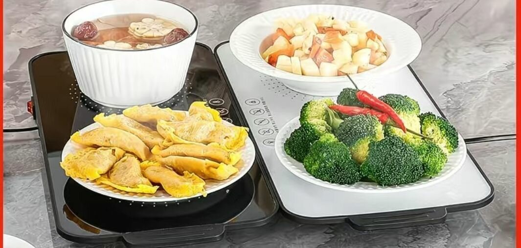 Double Plaque Induction Électrique