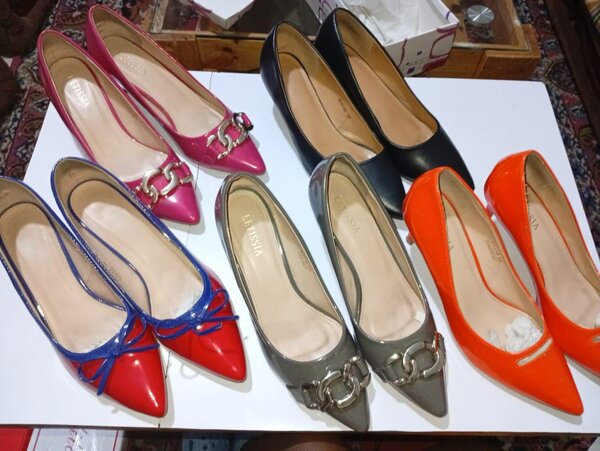 Escarpins Colorés Élégants Femme