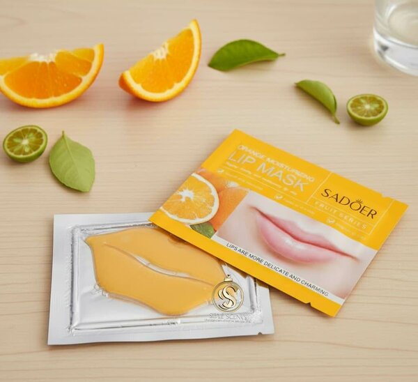 Masque à lèvres hydratant fruité