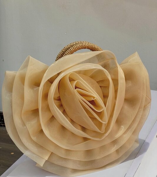 Sac en tissu floral élégant