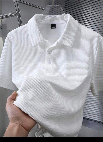 Polo manche courte blanc femme