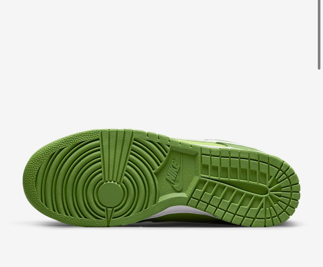 Chaussures de sport vertes Nike