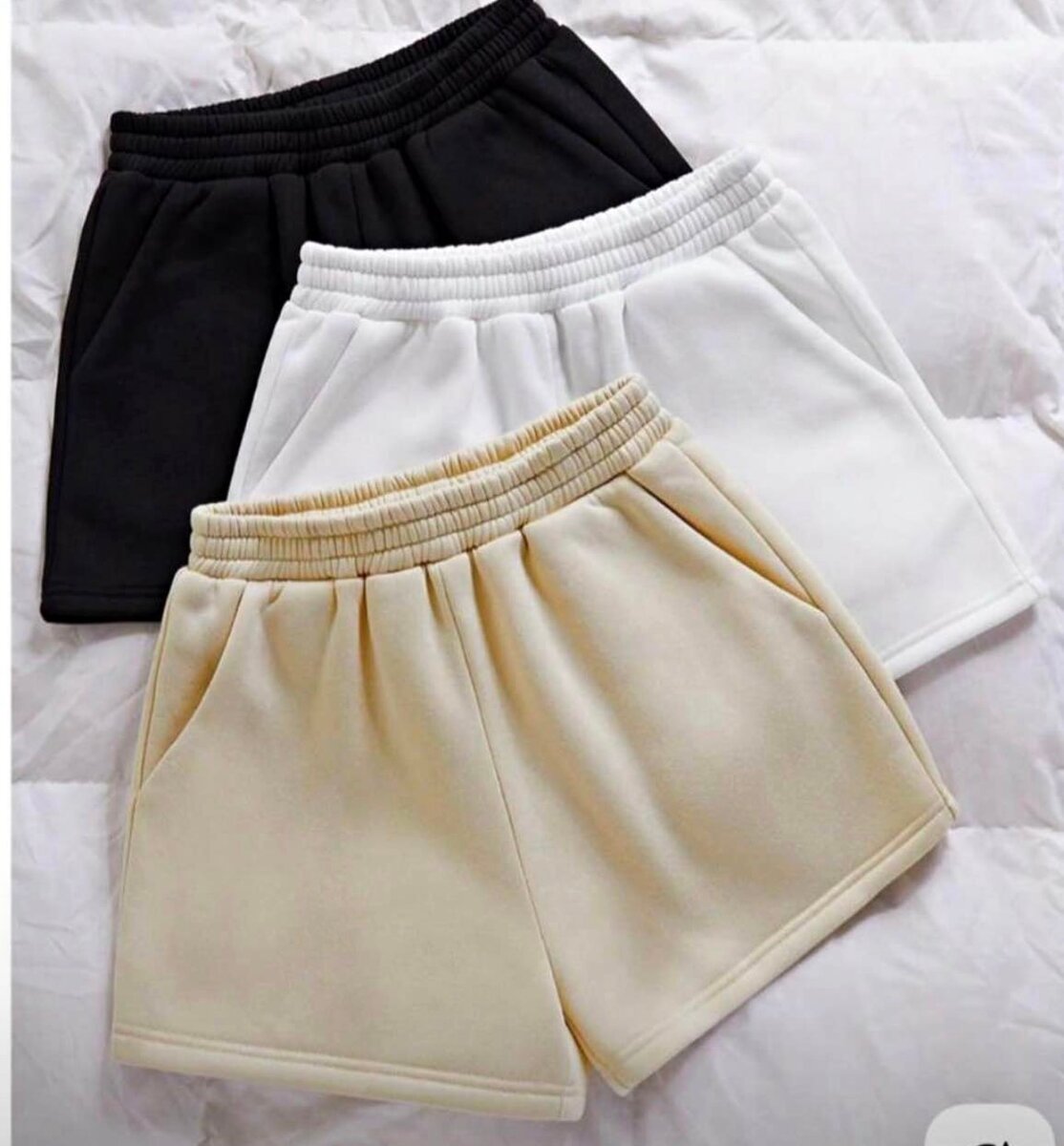 Shorts confortables en coton