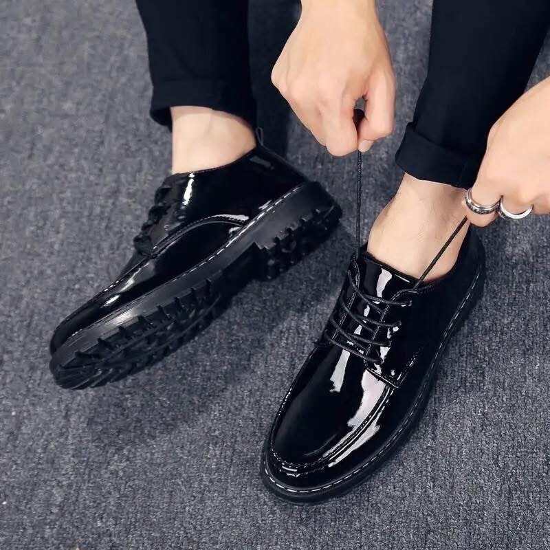 Mocassin en simili cuir