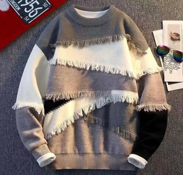 Sweat à franges moderne