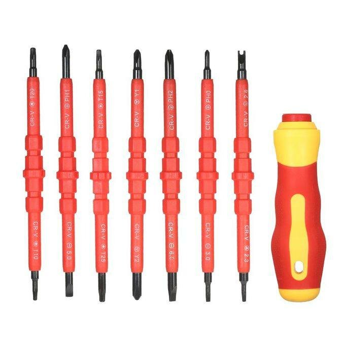 8Pcs Interchangeable Screwdriver Set