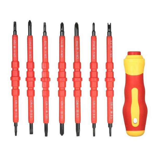 8Pcs Interchangeable Screwdriver Set