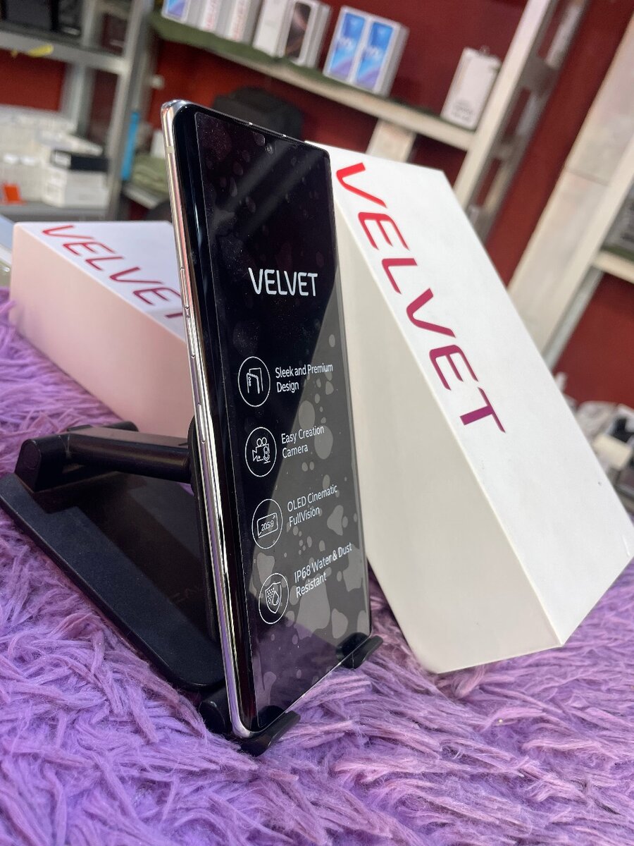 LG velvet 256 gb
