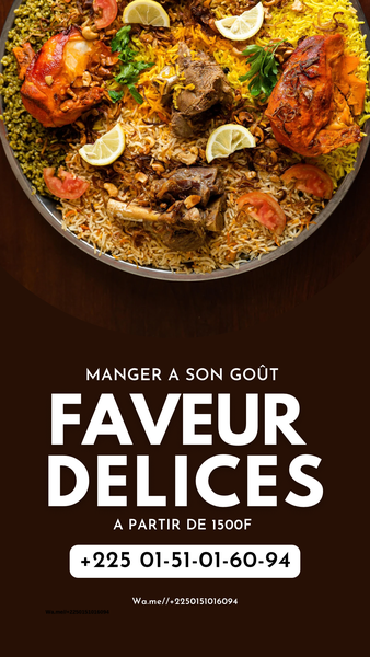 Faveur délices 🥘❤️