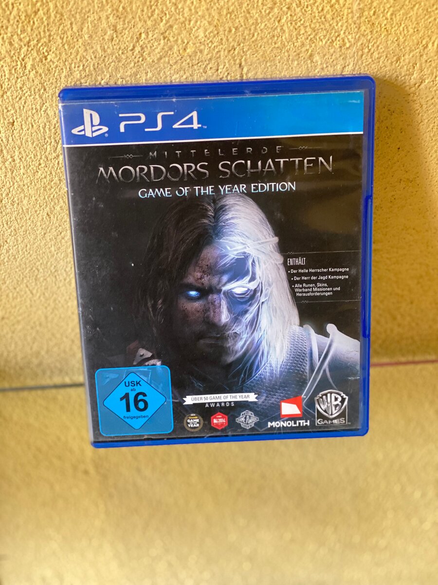 Jeu PS4 : Mordors Schatten