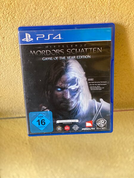 Jeu PS4 : Mordors Schatten