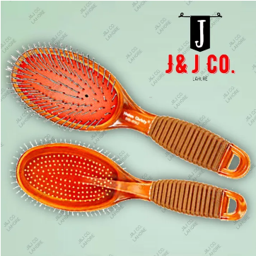 Hair Brush Helen christy cryHelen Christy Crystal Brown Hair Brush Steel Wire With Steel Ball Tipsstal brown body