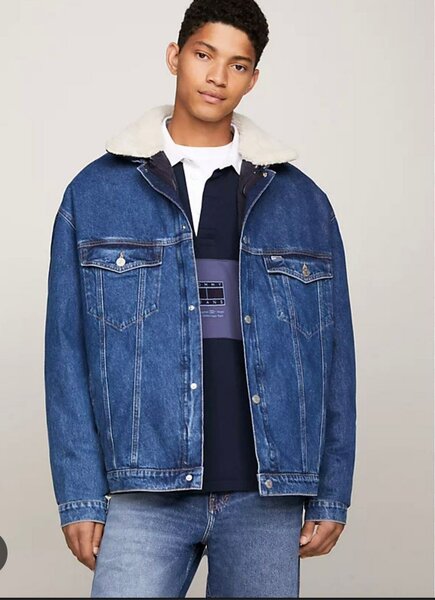 Veste en jean doublée