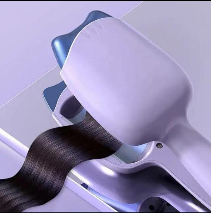 Fer à friser pour cheveux bouclés.