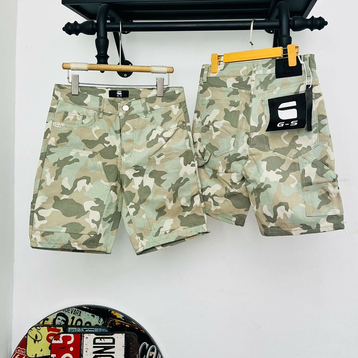 Camo shorts