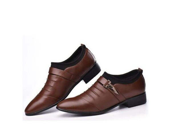 Chaussures habillées marron homme