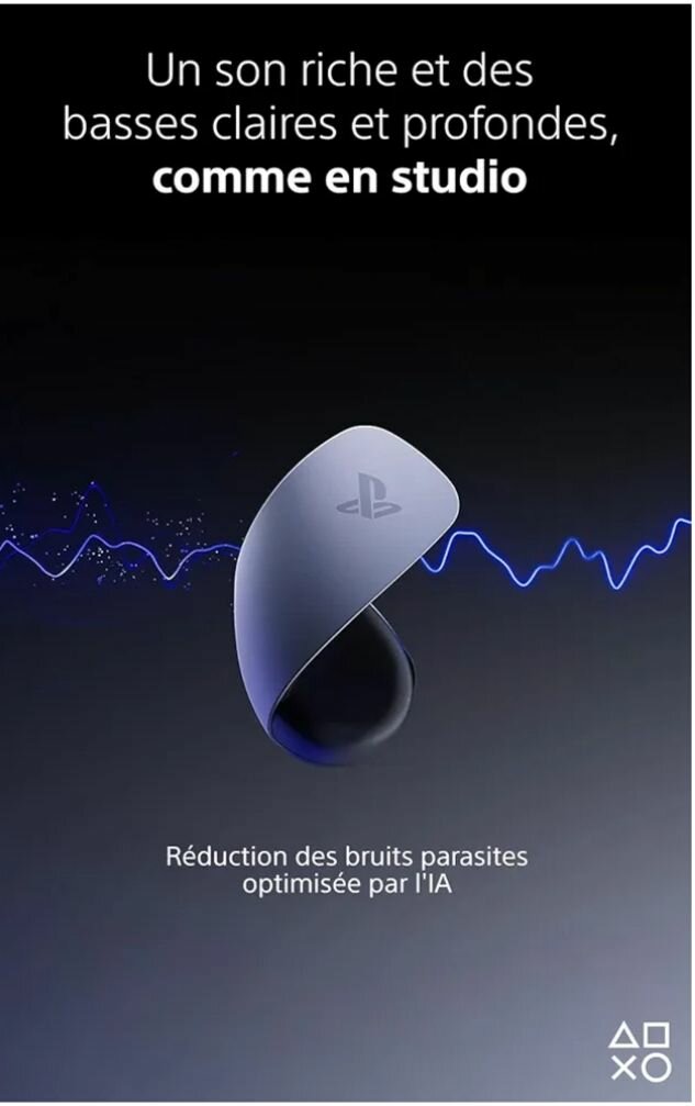 Écouteurs Bluetooth PS5