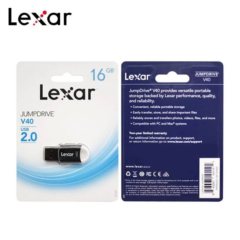 Lexar Clé USB 16GB V40