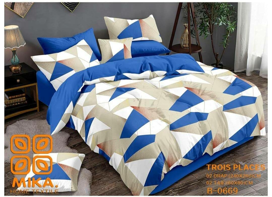 Housse de couette moderne en coton