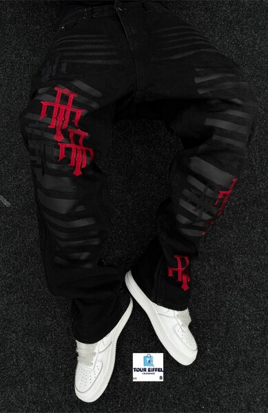 Pantalons street style branchés